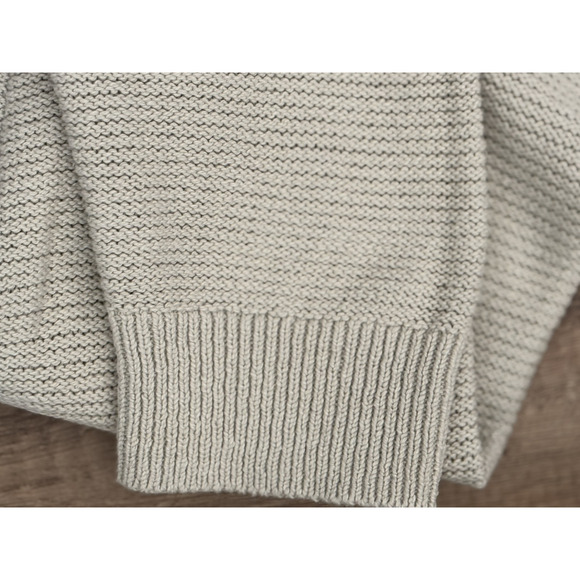 Banana Republic NWT Men's Pullover Crew Neck Linen‎ Blend Sweater Sz XL Beige - Picture 4 of 11